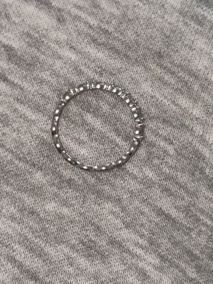 Swarovski Anelli: Matrix Vittore Ring Marquise Schliff, Weiß, Rhodiniert – Usato da Winterthur venduto da Fxbienne 4