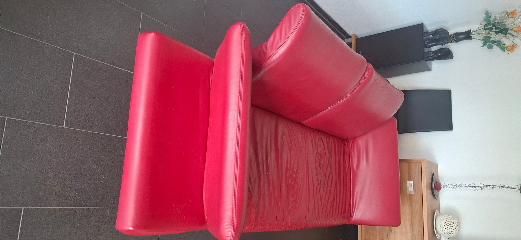 Sofas: Rotes Sofa – Gebraucht aus Eich von jba_cc86