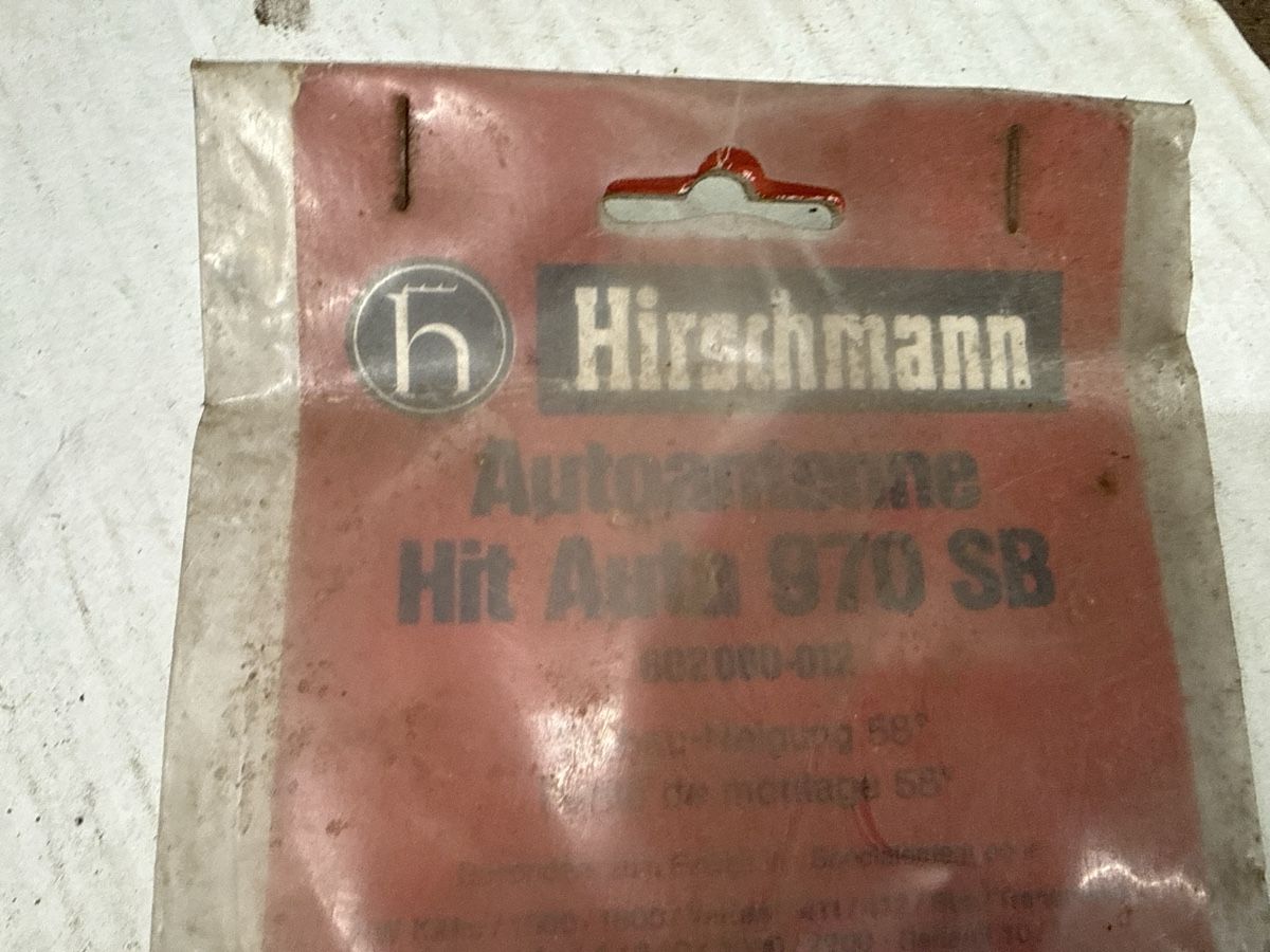 Tutti pezzi di ricambio auto: Autoantenne Hirschmann – Nuovo (secondo la descrizione) da Meienberg venduto da sony252