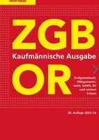 ZGB / OR 2023 - 20. Auflage