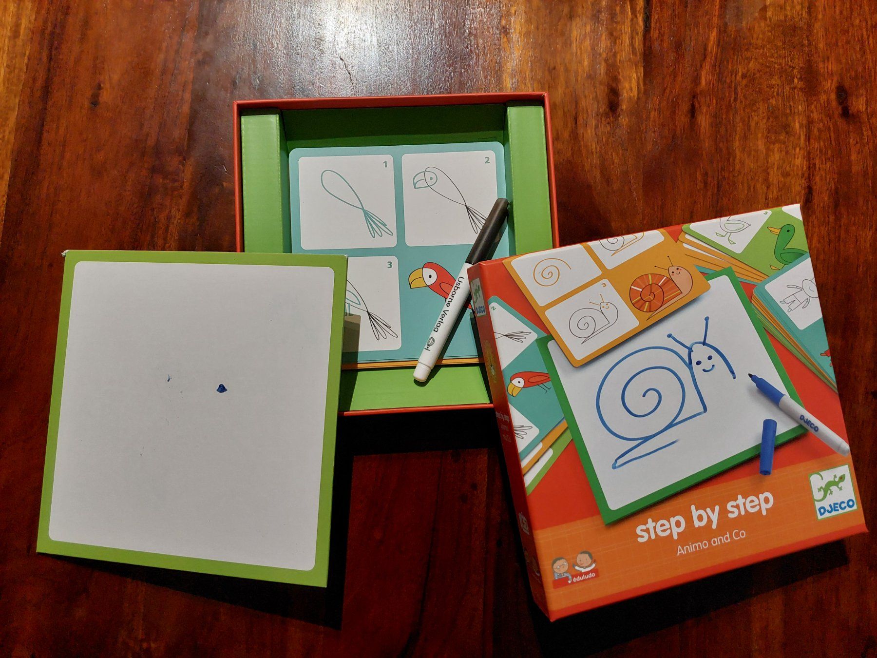 Djeco Spiele: Djeco Step by Step Malen lernen Tiere und Co – Gebraucht aus Beckenried von Havacola 1
