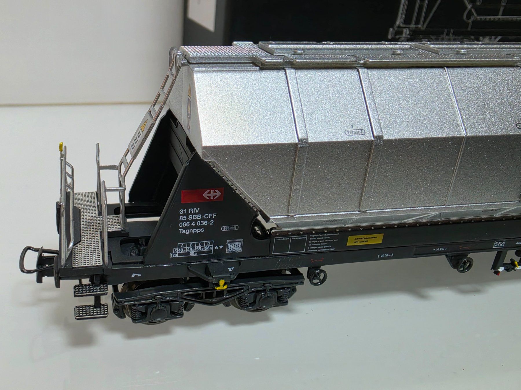 Modellini di ferrovie: B-Models SBB Cargo Wagenset neu – Nuovo e nell'imballaggio originale da Neuenhof venduto da ludovicco 2