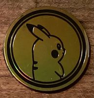 Pokémon münze Pikachu