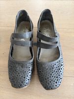 Rieker Sommer-Ballerinas, grau, Grösse 36 - Bequem!