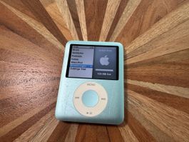 Neuer Akku, iPod Nano 3 8GB Türkis Blau