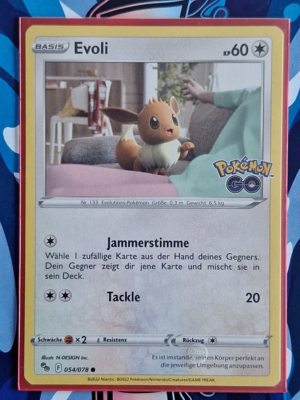 Pokémon Carte collezionabili: Evoli - Pokemon GO #Ord3 – Usato da Altstätten SG venduto da GGsGameshop