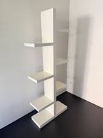 Regal, Wandregal, weiss hochglanz