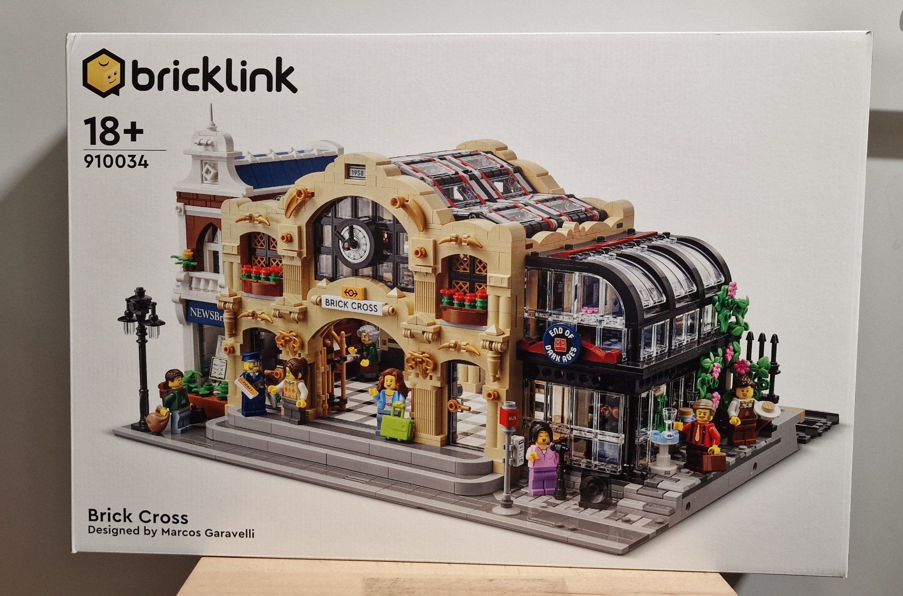 Lego Kit di costruzioni: Lego Brick Cross Station 910034 Bricklink Designer Program – Nuovo e nell'imballaggio originale da Echichens venduto da aegis0129