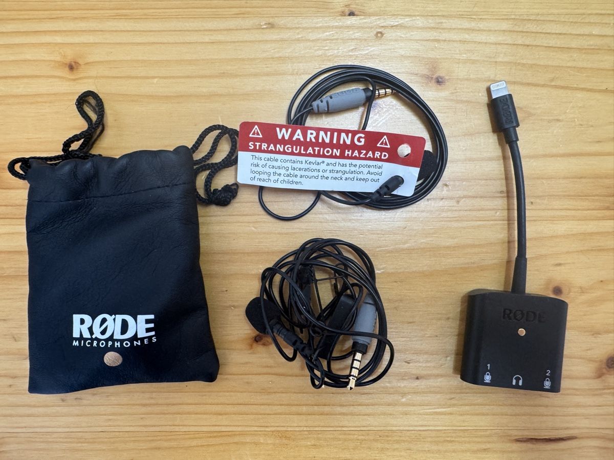Røde Microphones: Rode - Micro cravate pour iPhone – Neuf (Voir description) à Fully par LionelH