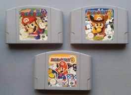 Mario Party 1+2+3 N64 NiNTENDO ORIGINAL