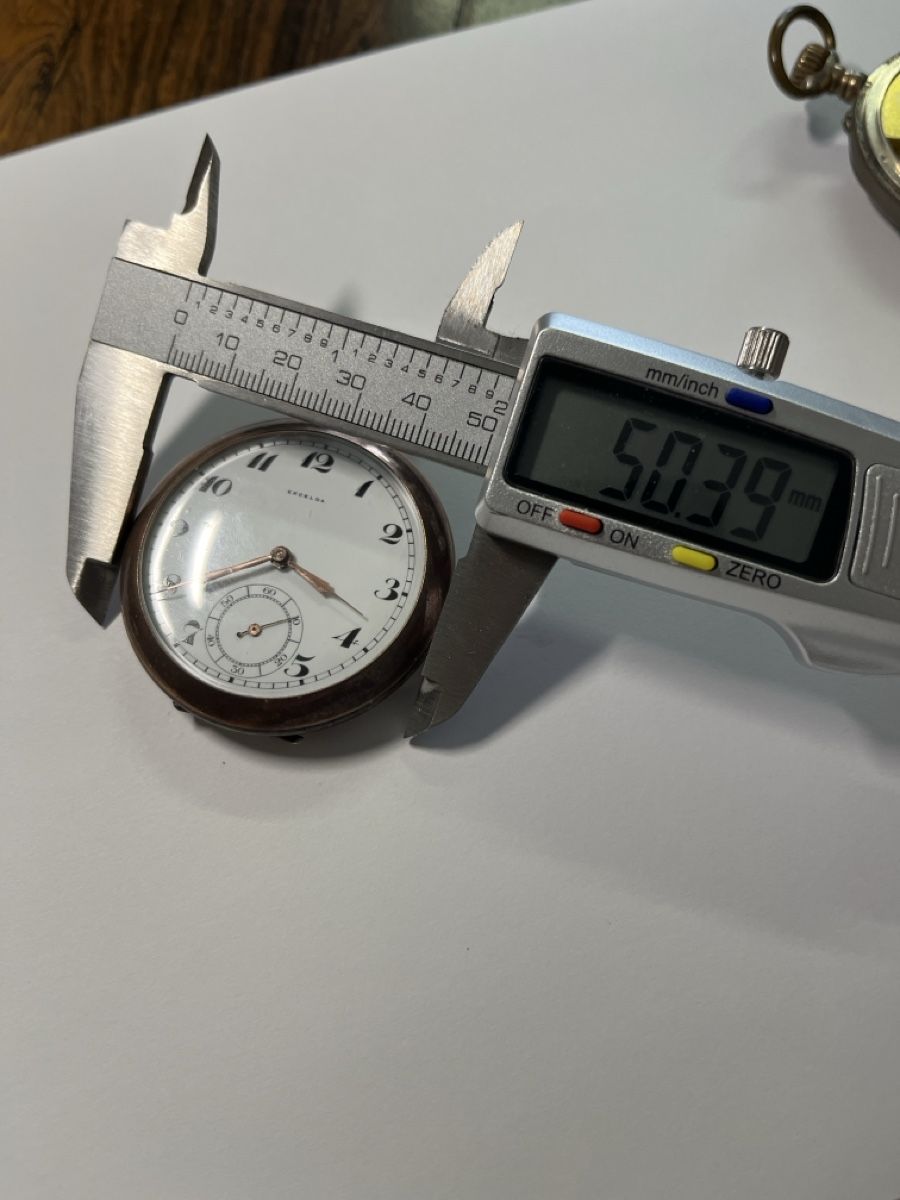 Orologi: Antike Excelda Taschenuhr 0,800 Silber  – Usato da Rheineck venduto da UhrenReinhardt 5