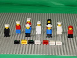 Lego alte Minifiguren Legoland aus den 70er (9 Stück)