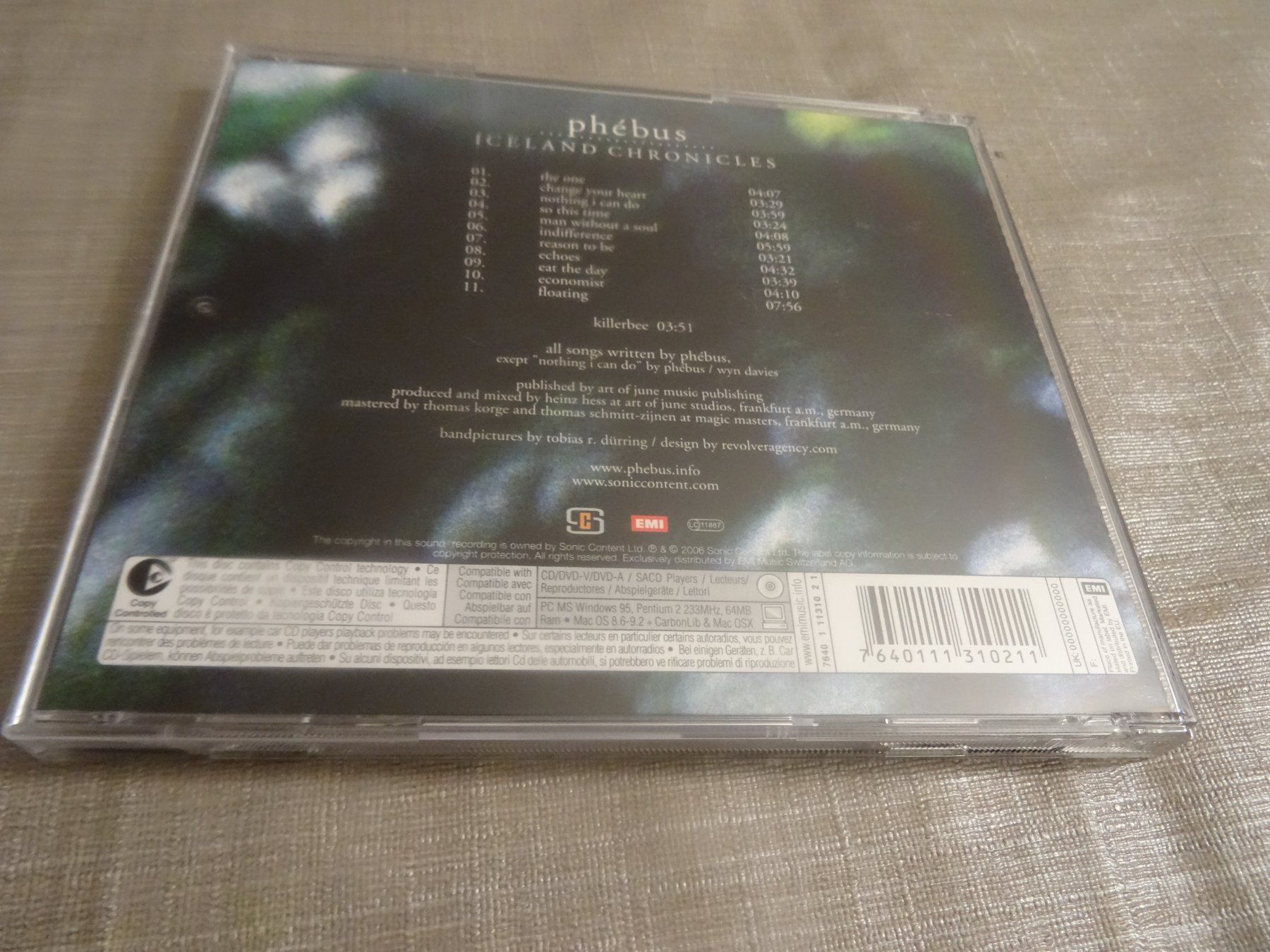 CD: Phébus - Iceland Chronicles CD – Usato da Olten venduto da Disc-Ausverkauf 1