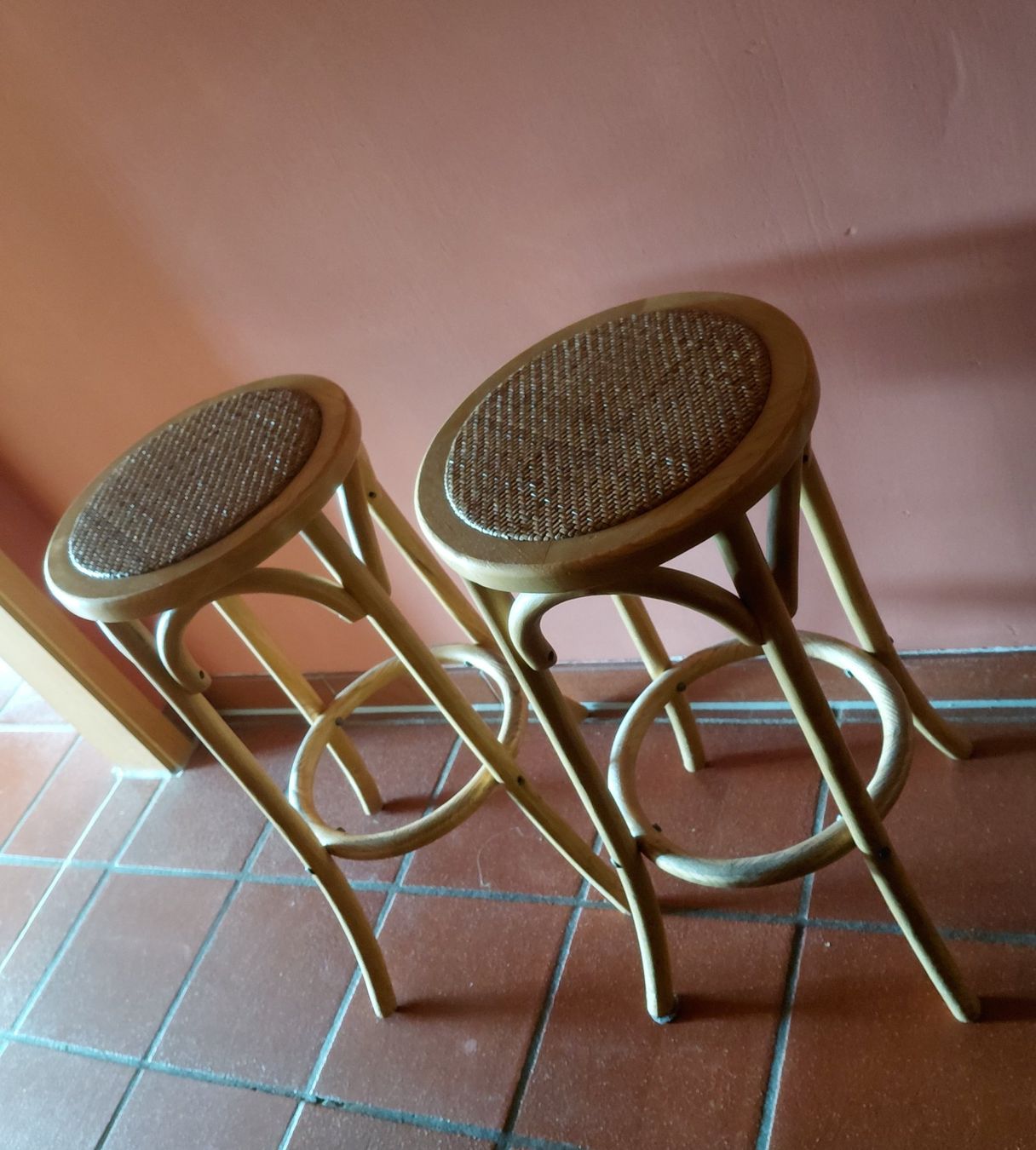Chaises: 2  Barstühle Bambus – D'occasion à Ossingen par Schaffhausen333 4