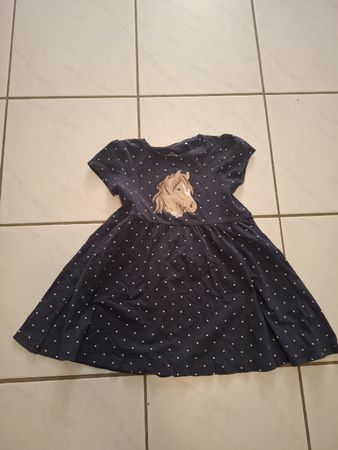 Süsses Pferdekleid Gr.116