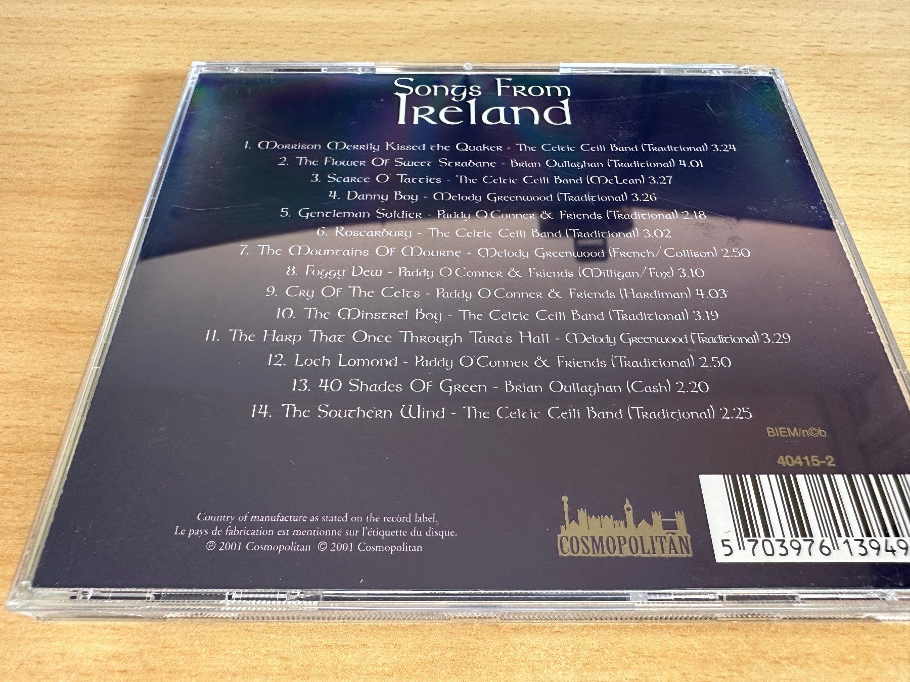 CD: Songs from Ireland - Volume 2 – Usato da Rikon im Tösstal venduto da Alpenmutz 1