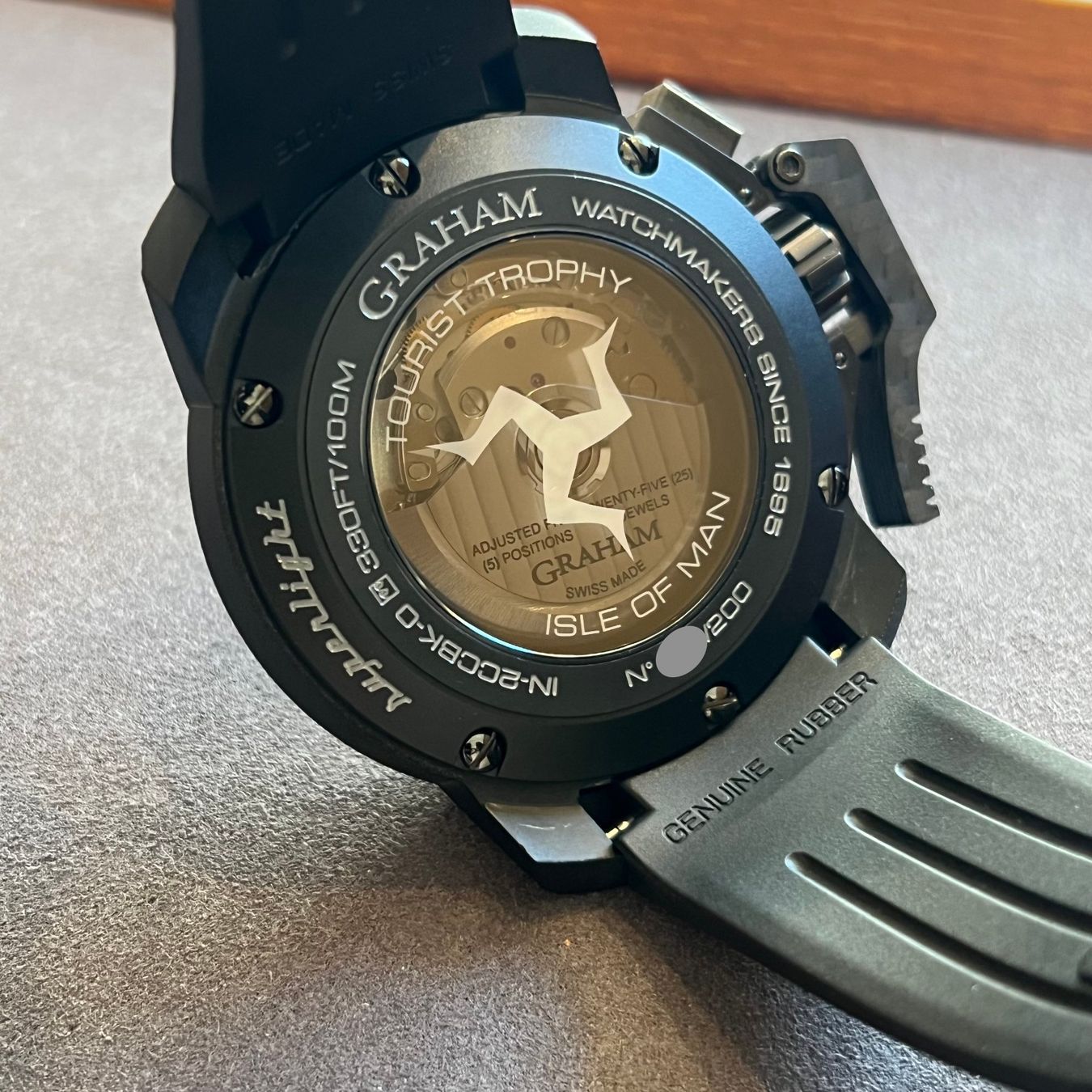 Graham Orologi: Graham Chronofighter Oversize Automatic IN-2CCBK-0 – Usato da Carouge GE venduto da Watchaser 4