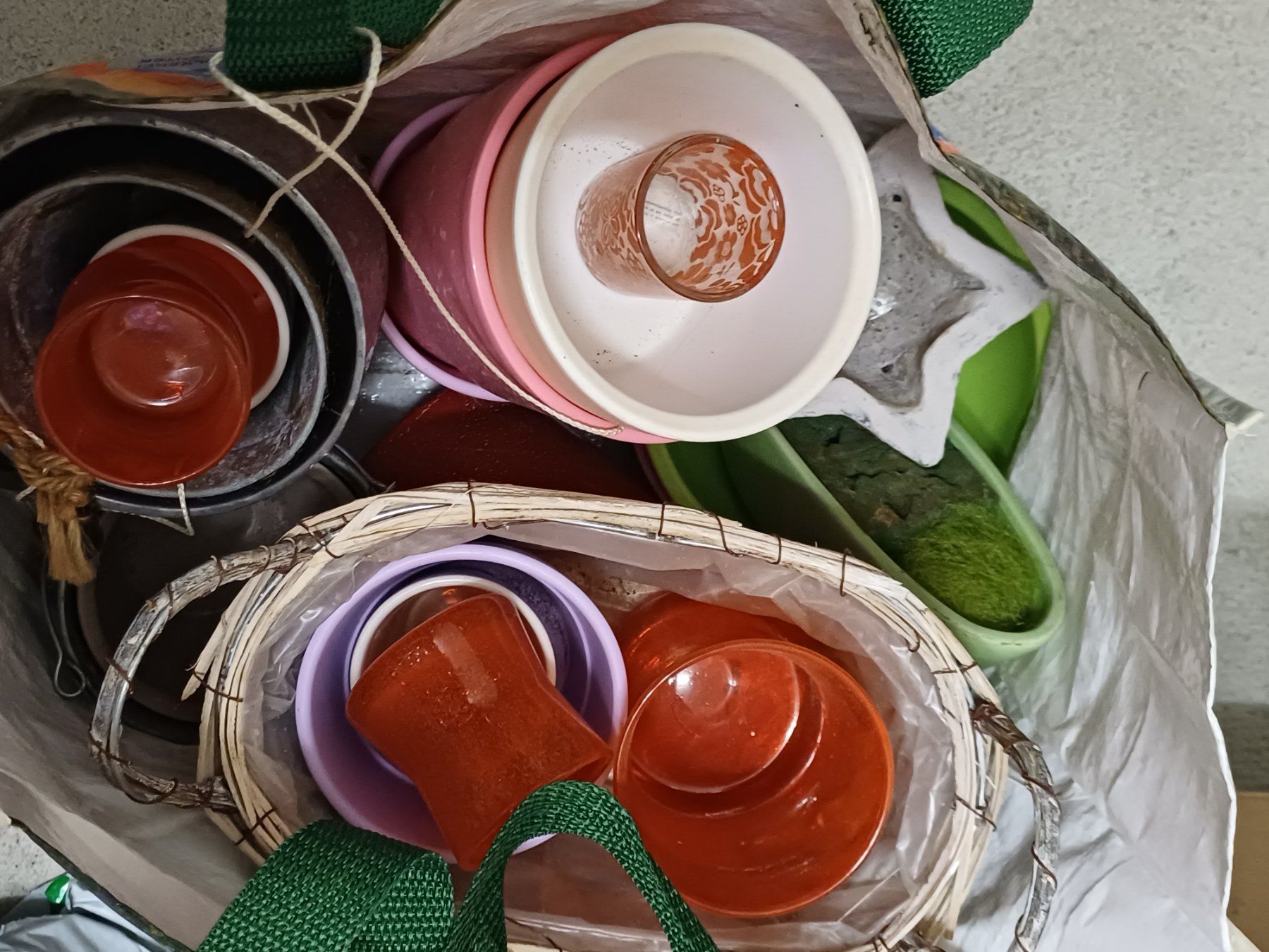 Vasi per fiori: Lot 10 / Tasche mit Blumentöpfe – Usato da Walenstadt venduto da emynmuil1