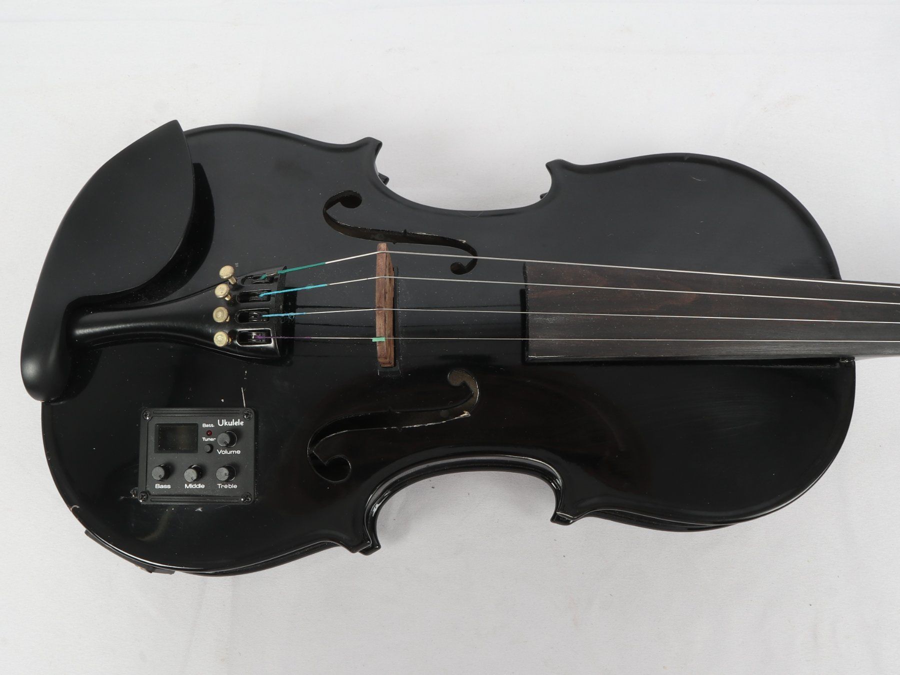 Strumenti musicali: Elektrische Geige mit Geigenbogen und Koffer – Usato da Steinen venduto da Restwert_Steinen 3