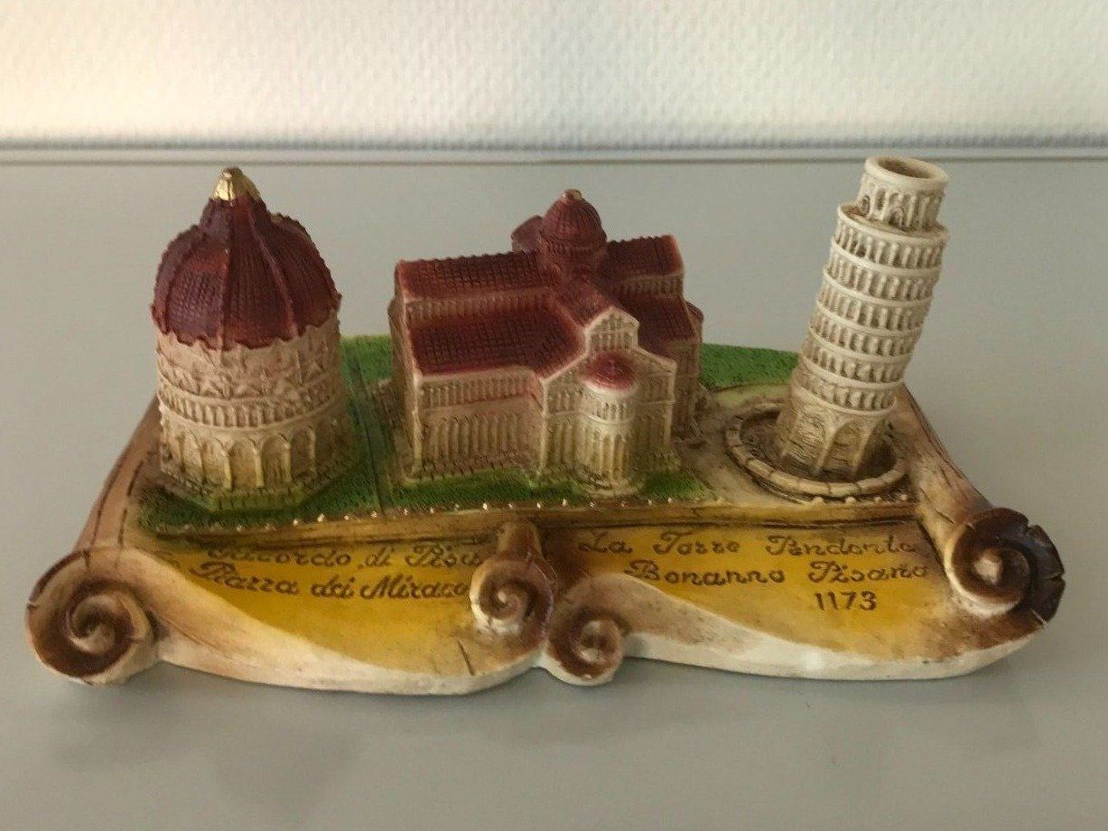 Sculture & Statue: Erinnerung an eine Reise nach Pisa – Nuovo (secondo la descrizione) da Zug venduto da Cry71