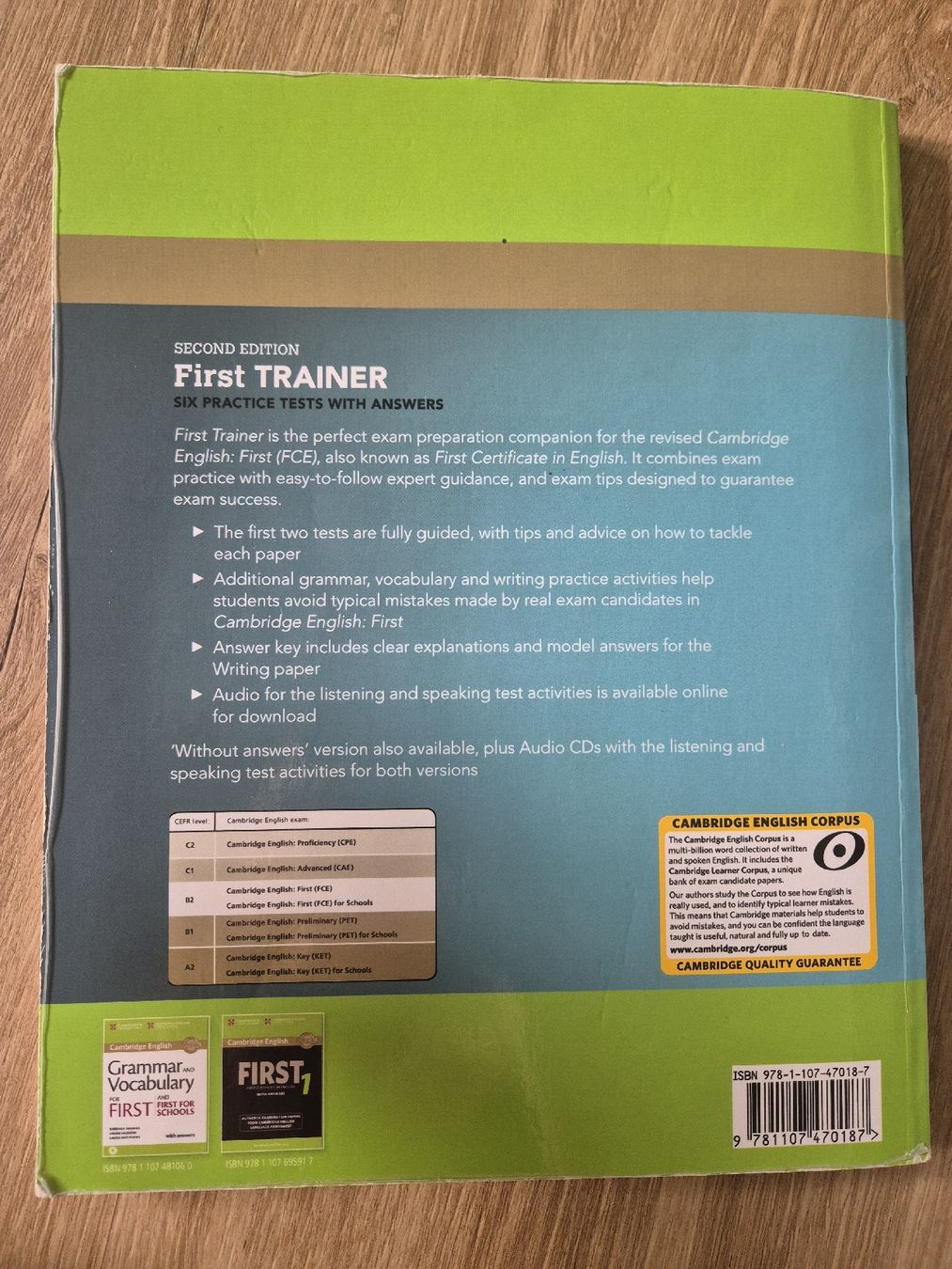 Livres: Cambridge English First Trainer Second Edition – D'occasion à Oberriet SG par bae_2kbx 1