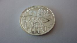 Silbermedaille : Landsgemeinde , Volksbräuche ;PP