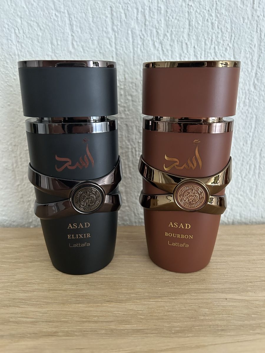 Lattafa Profumi & Eau de Toilette: Lattafa Asad Bourbon & Asad Elixir  – Nuovo (secondo la descrizione) da Wettswil venduto da mwo_dh8j
