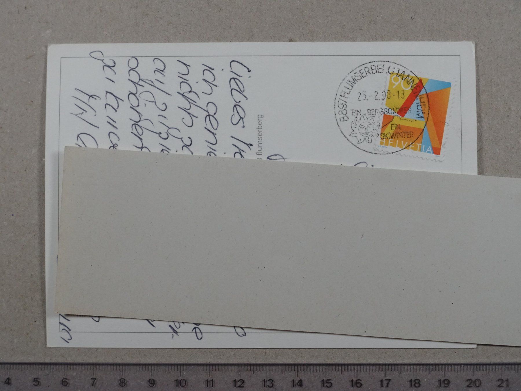 Cartes postales: Flumserberg, 1998 – D'occasion à Lenzburg par fh1 1