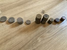 36 Dmark / Pfennig Münzen