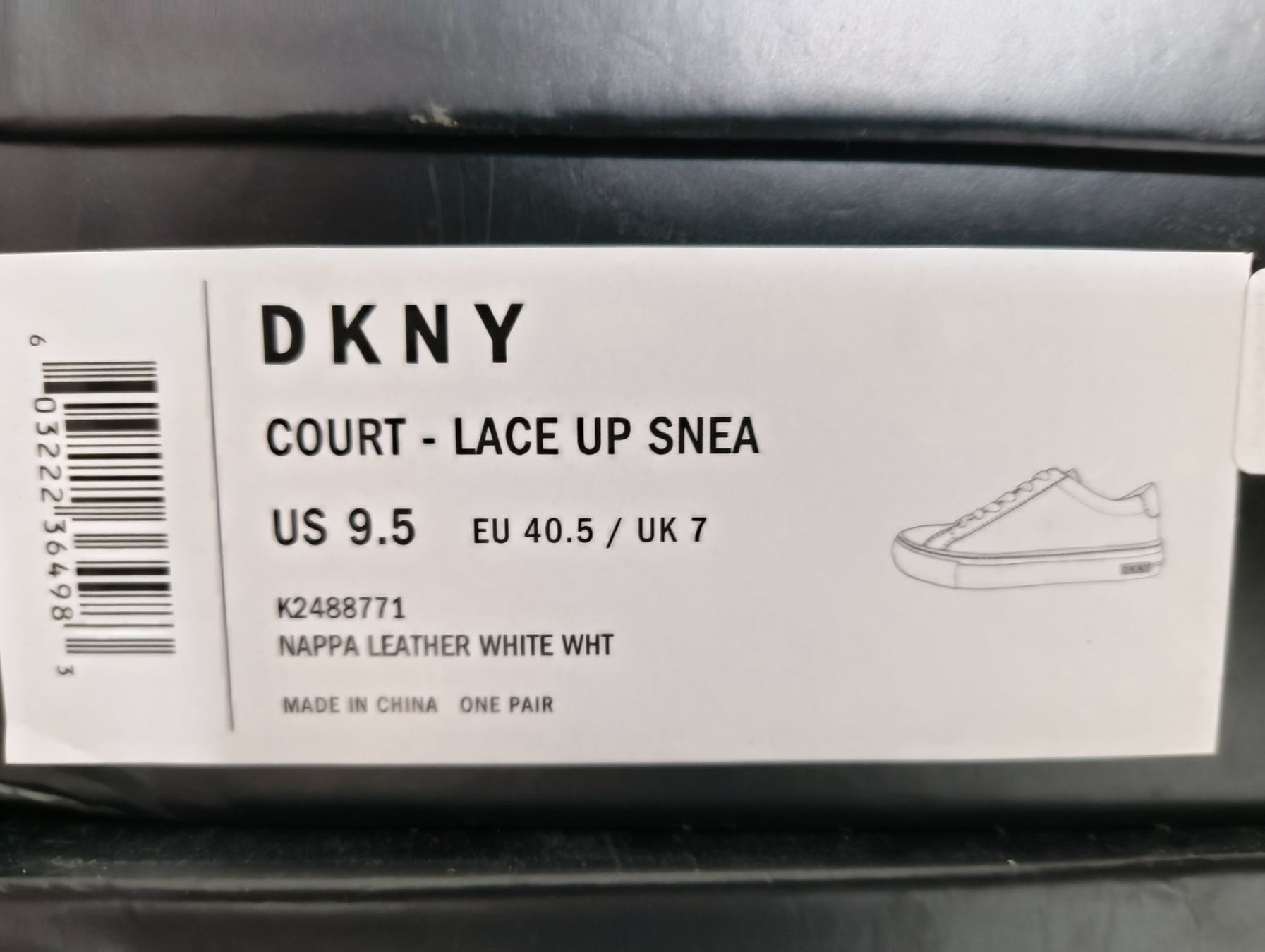 DKNY Scarpe da donna: DKNY Sneaker, weiss, Gr. 40,5 – Nuovo e nell'imballaggio originale da Uitikon Waldegg venduto da PJLS1 4