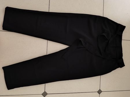 Stoffhose von H&M Gr. 38 schwarz 