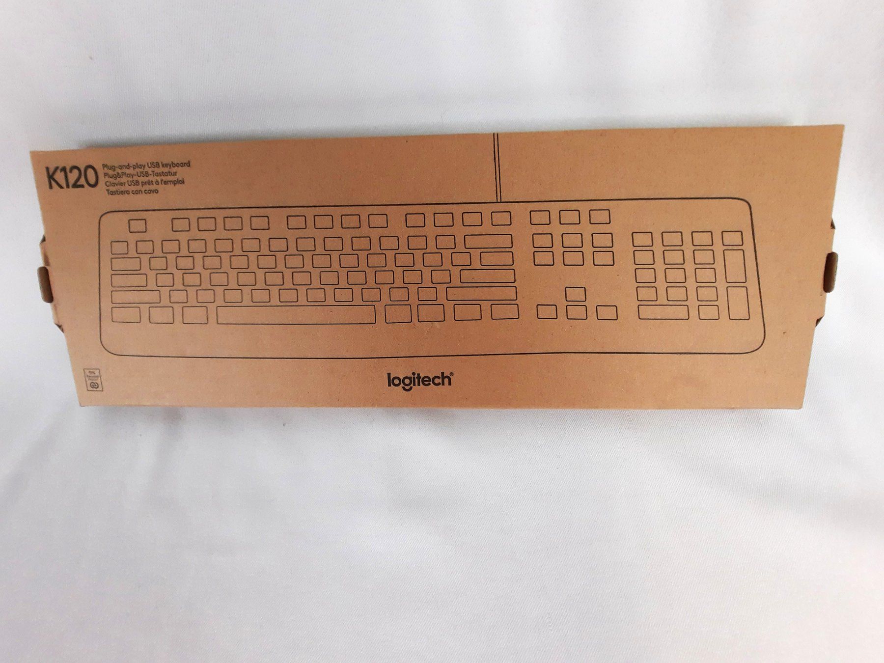 Logitech Tastiere: LOGITECH K120 DE, Kabelgebunden – Nuovo (secondo la descrizione) da Beinwil am See venduto da Restwert_Beinwil 2
