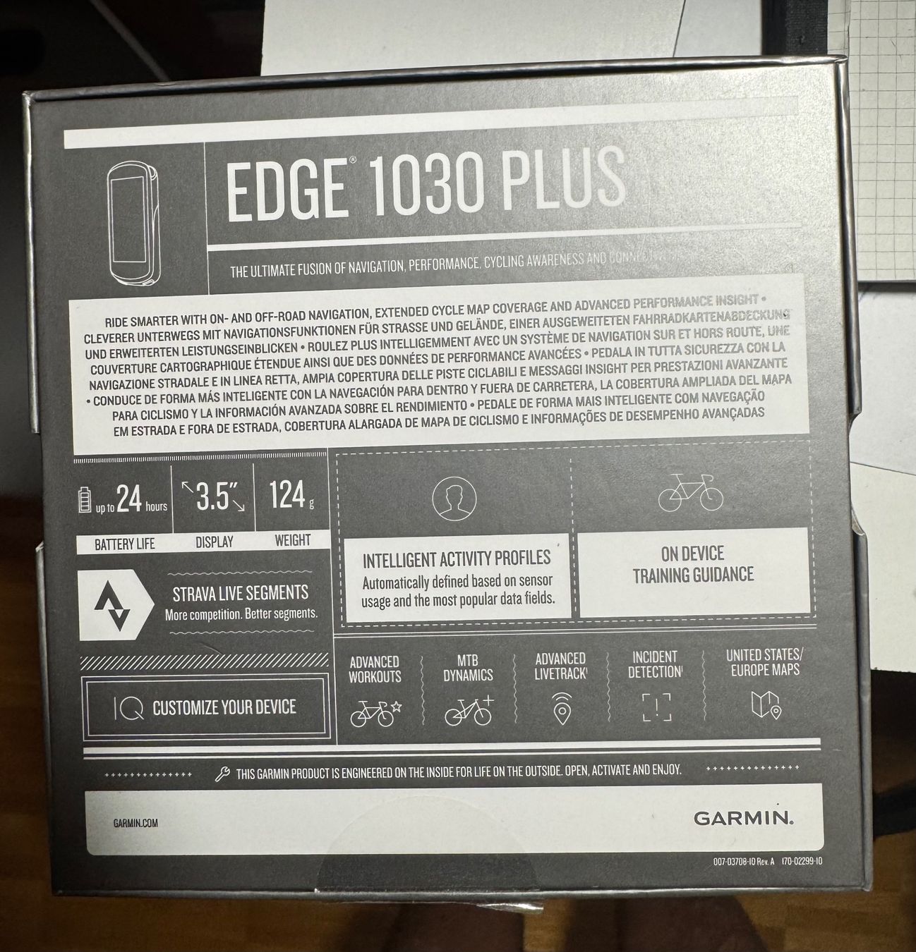 Garmin Navigatori: Garmin Edge 1030 Plus – Usato da Regensdorf venduto da wildstar01 9