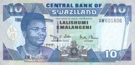 Swasiland 10 Lilangeni 2004 P-29b UNC