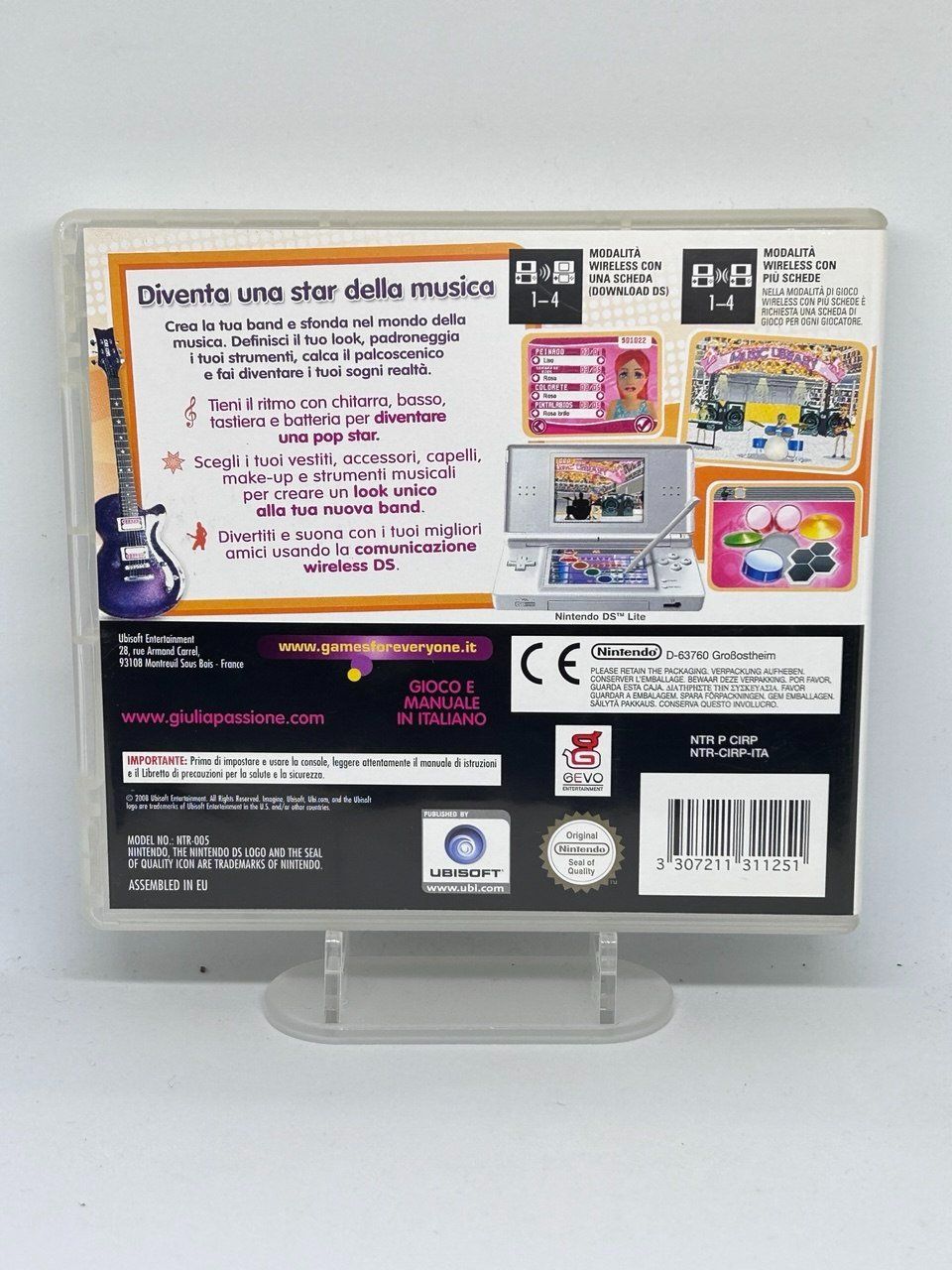 Nintendo Giochi: Giulia Passione Pop Star per Nintendo DS – Usato da Giubiasco venduto da LorisVale 1
