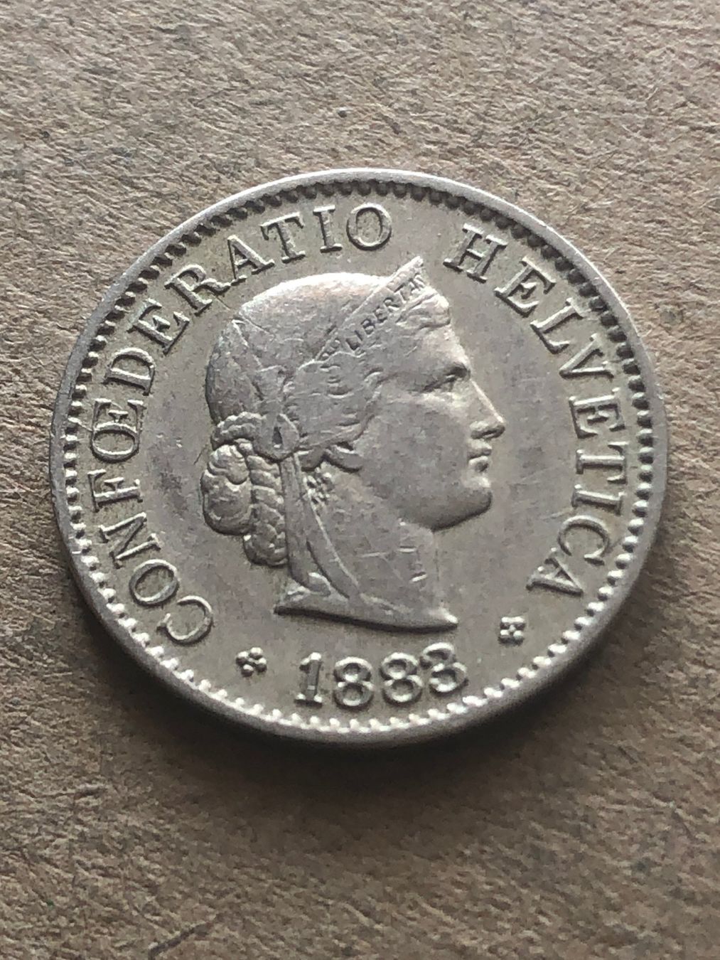 Toutes les monnaies: 5 Rp. 1883 – D'occasion à Schötz par Odpa