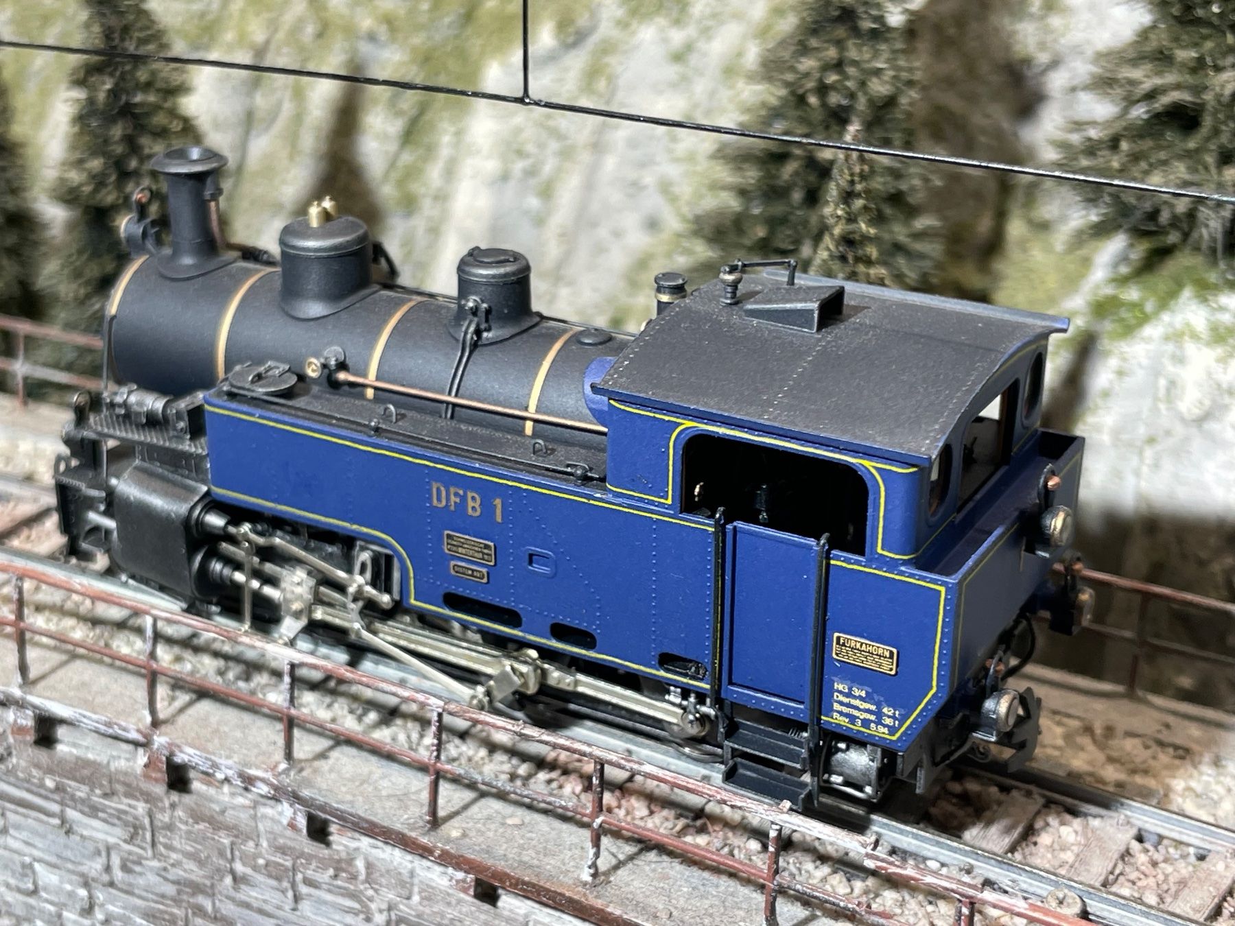 Ferro-suisse Modellini di ferrovie: Ferro Suisse, HG 3/4, DFB- Set 1 – Nuovo (secondo la descrizione) da Krummenau venduto da ferrotech 6