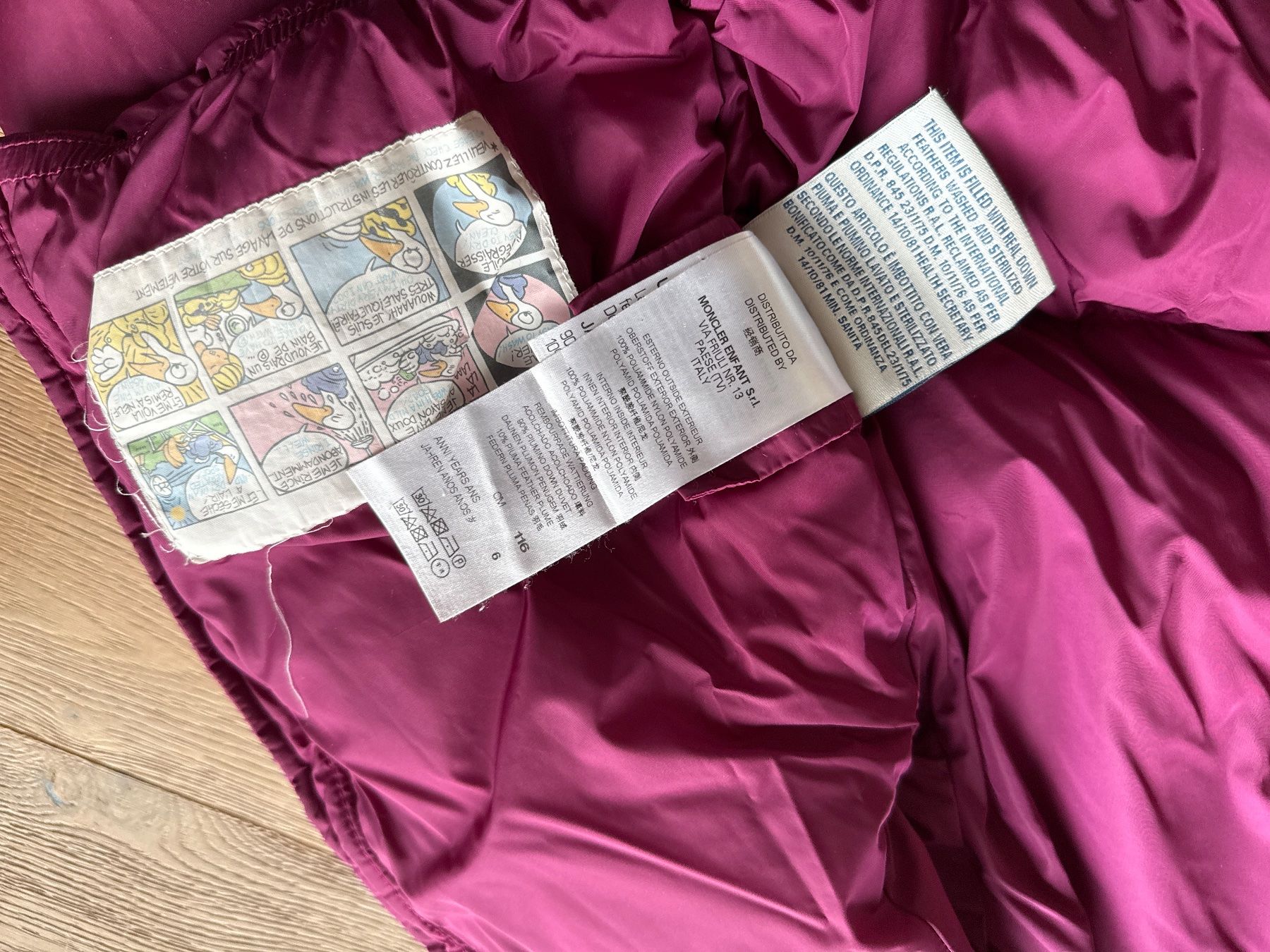 Moncler Vestes & Manteaux: Moncler Daunenjacke Gr. 116 – Neuf (Voir description) à Himmelried par Dievole 3