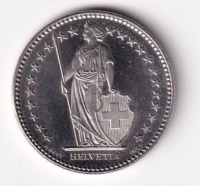 Tutti le monete: Schweiz 2 Franken 1988 fast unz – Usato da Neuchâtel venduto da karlpierrino 1