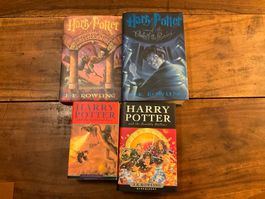 4 books of Harry Potter J.K. Rowling English