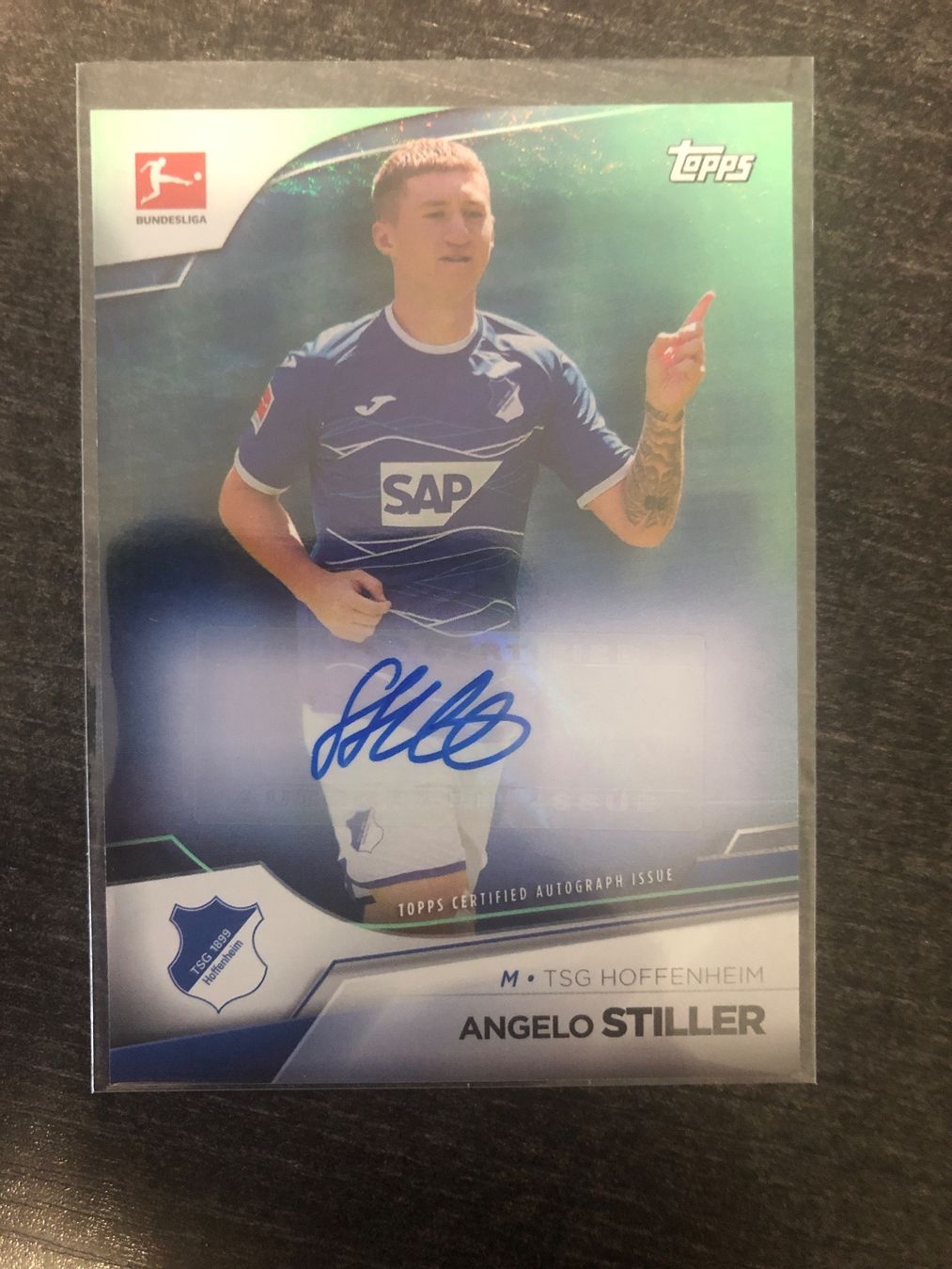 Topps Carte collezionabili: Topps Jade Angelo Stiller Hoffenheim Autogramm – Usato da Wangenried venduto da Garagara