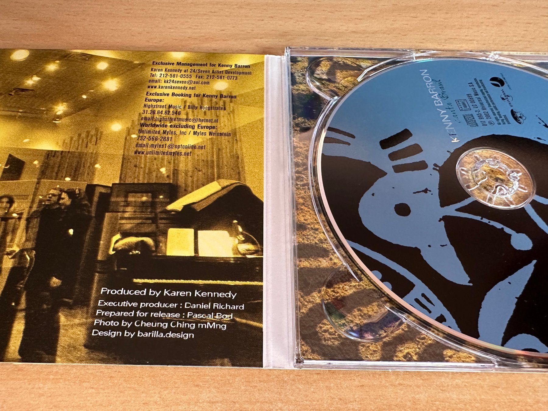 CD: Kenny Barron – Canta Brasil – Usato da Rikon im Tösstal venduto da Alpenmutz 2
