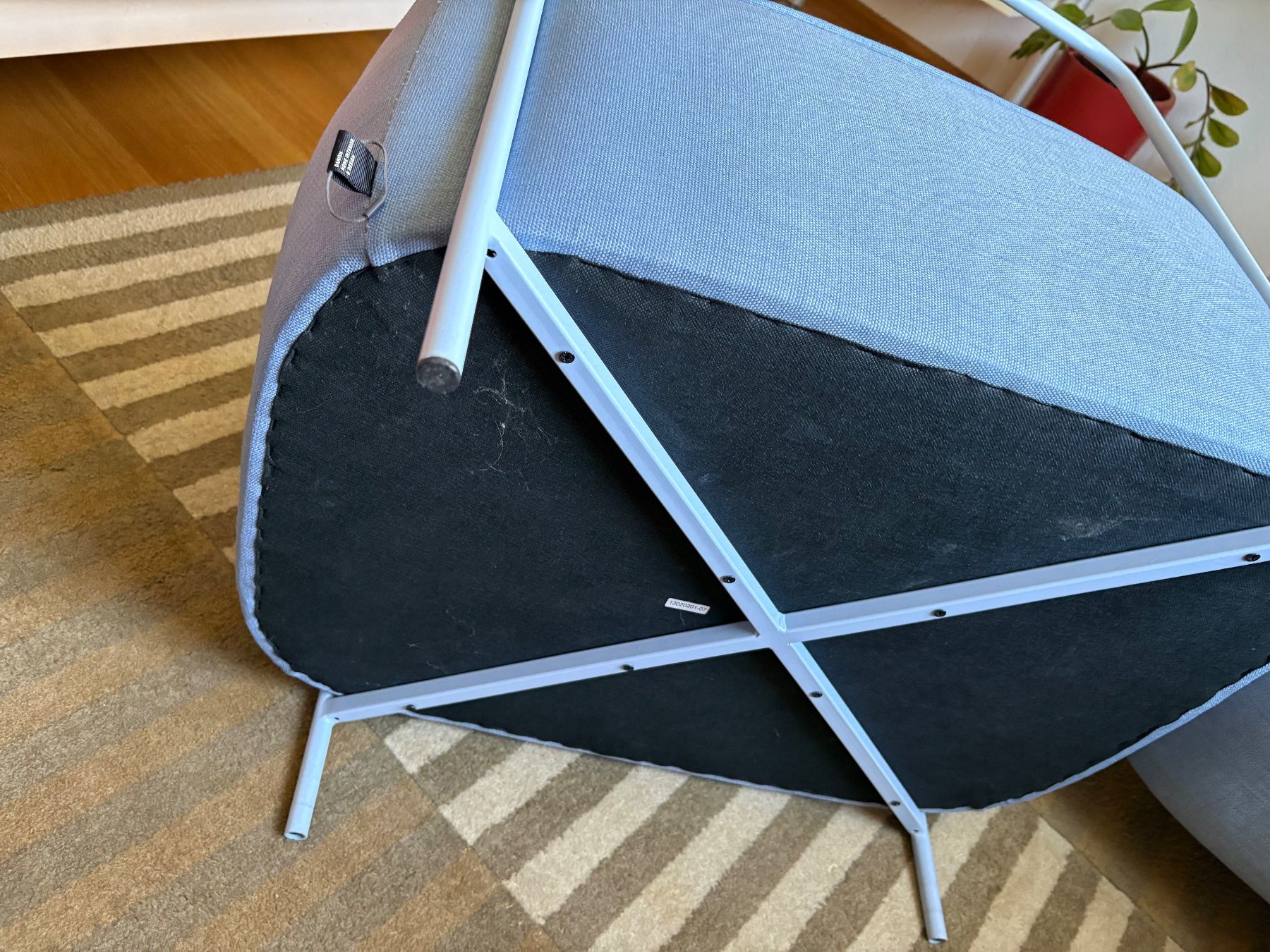 Sgabelli: Polsterhocker, Hübsch Interior, SkandiDesign,mit Fleck – Usato da Birsfelden venduto da jul_7wy6 5