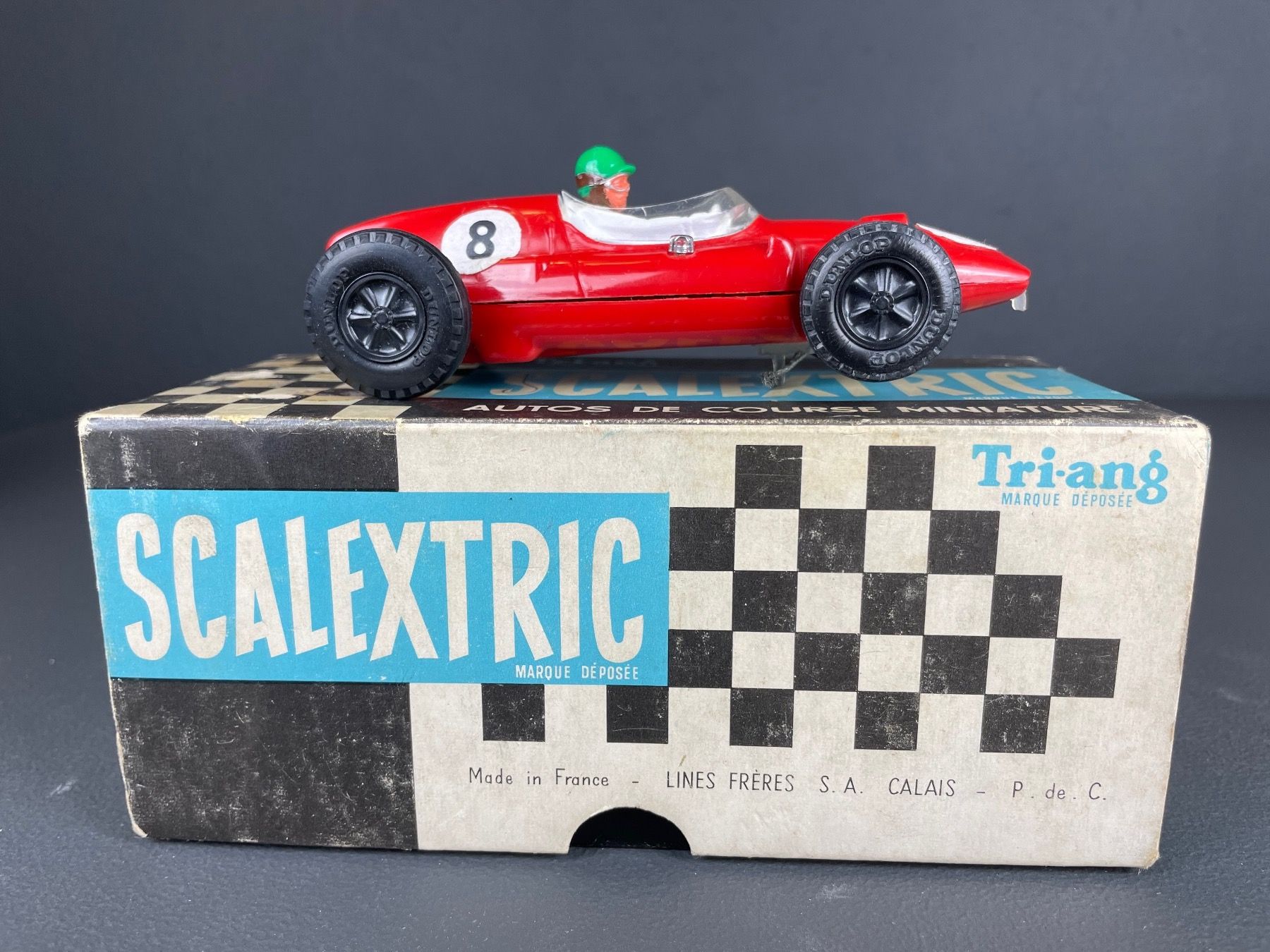 Piste: Scalextric French C58 Cooper Red #8 – Nuovo (secondo la descrizione) da Genthod venduto da lightyear63