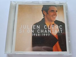 Cd Julien Clerc - Si on chantait - best of 1968 -1997