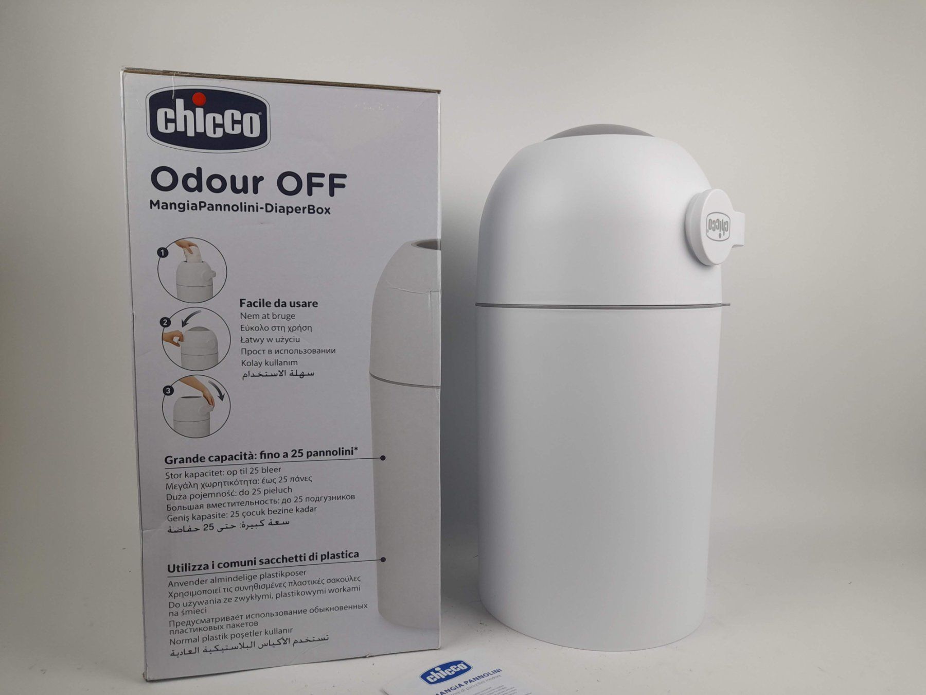 Chicco Cestini per rifiuti: CHICCO Odour OFF-Windeleimer – Nuovo (secondo la descrizione) da Liebefeld venduto da Restwert_Liebefeld 4