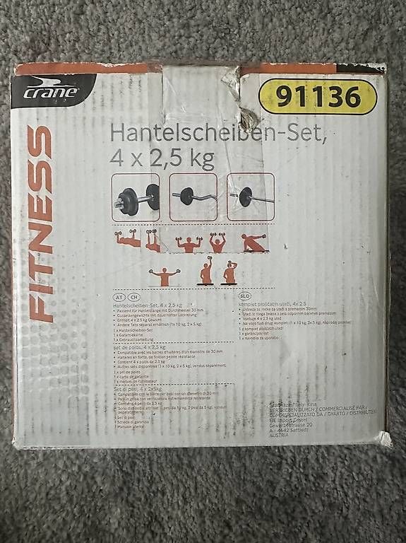 Manubri & Pesi: Crane - Hantelscheiben Set 4x 2.5kg – Usato da Wangen SZ venduto da Jaay_Sky