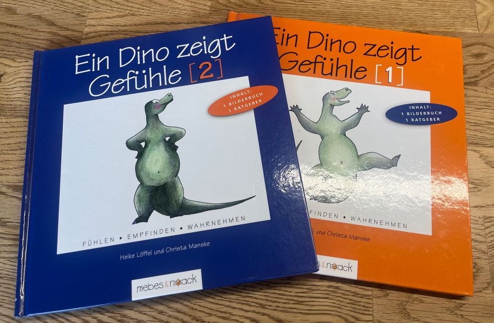 „Ein Dino zeigt Gefühle“ Band 1+2 Kaufen auf Ricardo