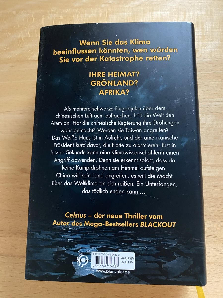 Libri: Celsius (Thriller) - Marc Elsberg – Usato da Schwarzenburg venduto da Michellu 1