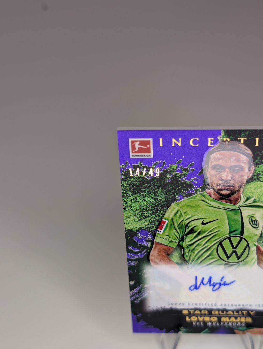 Topps Carte collezionabili: Lovro Majer 14/49 Auto VFL Wolfsburg Topps Inception – Nuovo (secondo la descrizione) da Hunzenschwil venduto da BRPCards 1